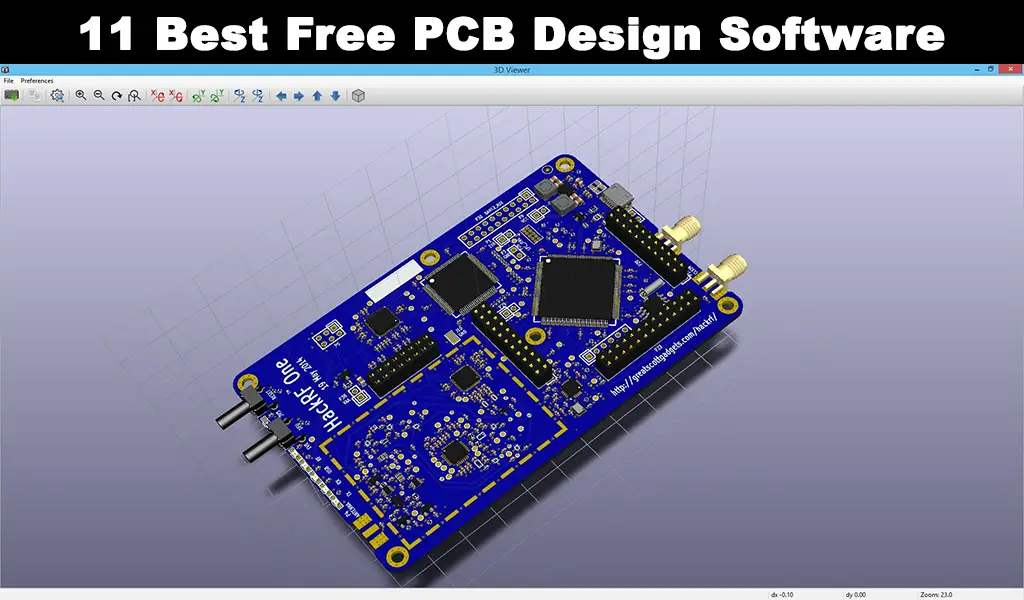 free software for designing circuit boards